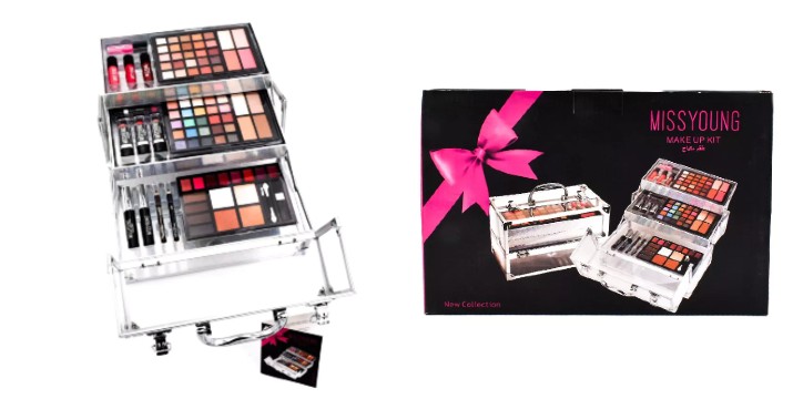 32,90€ για ένα Διάφανο Βαλιτσάκι Μακιγιάζ Miss Young  με 89 τμχ, με παραλαβή από την Idea Hellas και δυνατότητα πανελλαδικής αποστολής στο χώρο σας.Κωδ: 230.6583