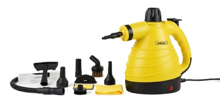 36,50€ για έναν Ατμοκαθαριστής Steam Cleaner 1200W 13 τεμαχίων Andowl – Κίτρινο, με παραλαβή από την Idea Hellas και δυνατότητα πανελλαδικής αποστολής στο χώρo σας.Κωδ: 230.20103