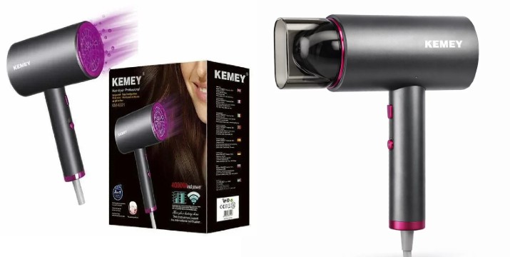 17,90€ για ένα Πιστολάκι Μαλλιών 3 in 1 1800W Kemei, με παραλαβή από την Idea Hellas και δυνατότητα πανελλαδικής αποστολής στο χώρo σας.Κωδ: 230.20433