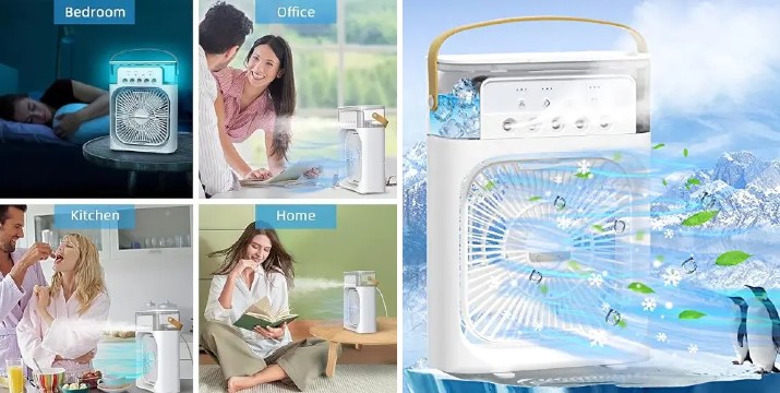 12,90€ για ένα Φορητό Ανεμιστήρα 600ml με Φωτισμό Andowl και Δοχείο Νερού, με παραλαβή από την Idea Hellas και δυνατότητα πανελλαδικής αποστολής στο χώρo σας.Κωδ:.000.230.21256F