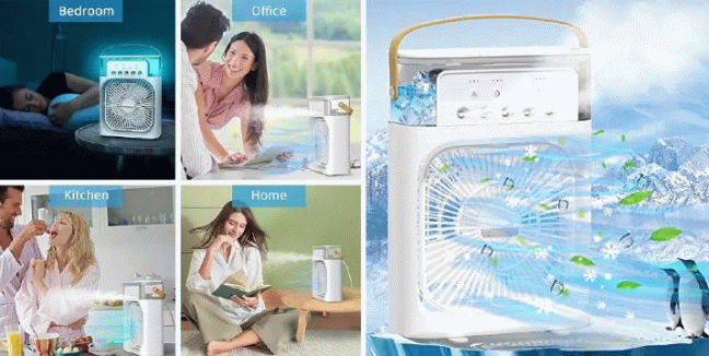 12,90€ για ένα Φορητό Ανεμιστήρα 600ml με Φωτισμό Andowl και Δοχείο Νερού, με παραλαβή από την Idea Hellas και δυνατότητα πανελλαδικής αποστολής στο χώρo σας.Κωδ:.000.230.21256F